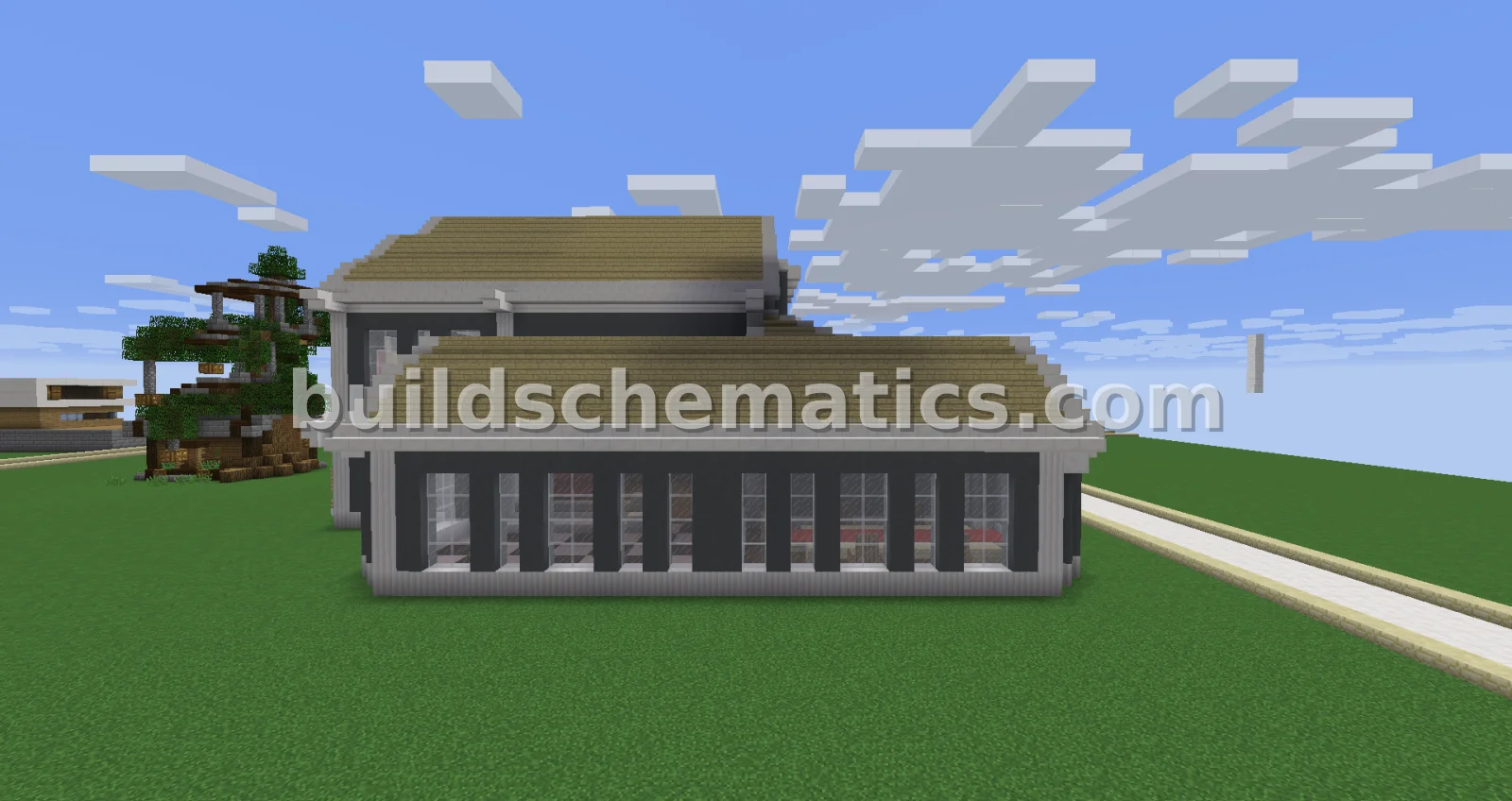 Large Modern Mansion — view 2