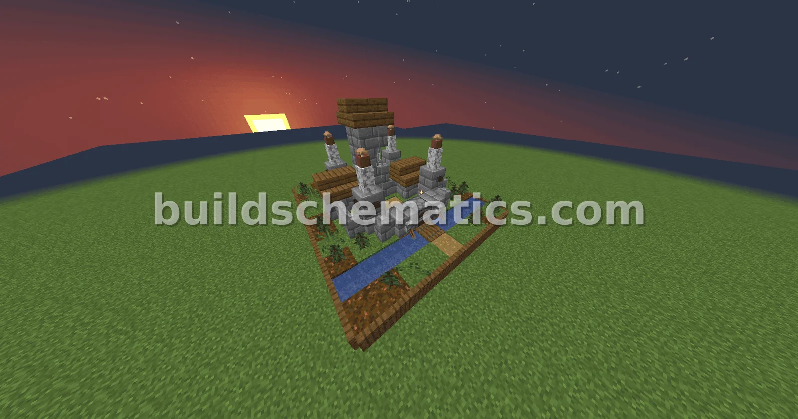 Miniature Castle Decoration