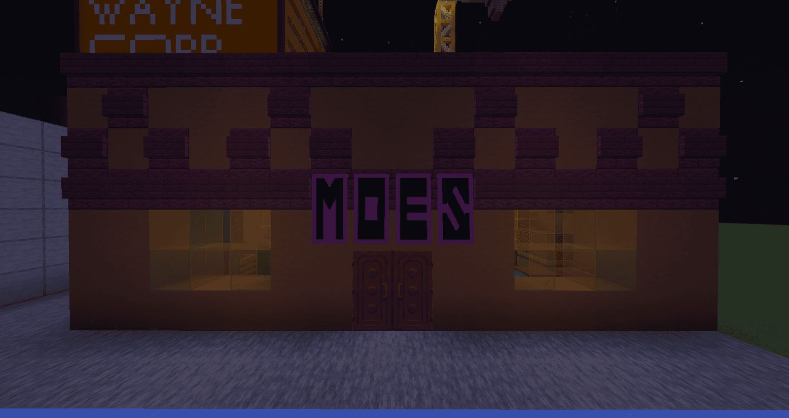 Moe’s Tavern Simpsons Build