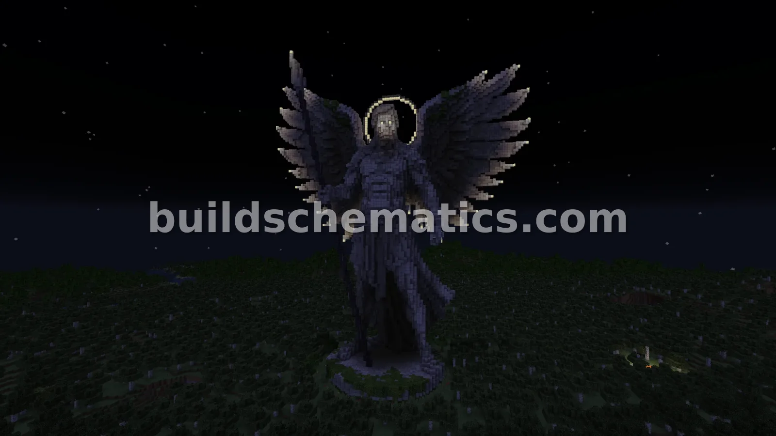 Heroic Angel Statue — view 3