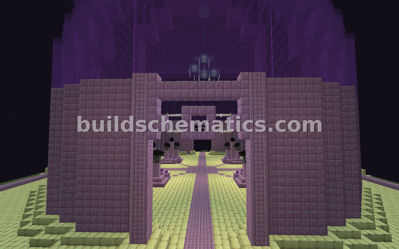 Aztec End Dimension Spawn Point — view 3