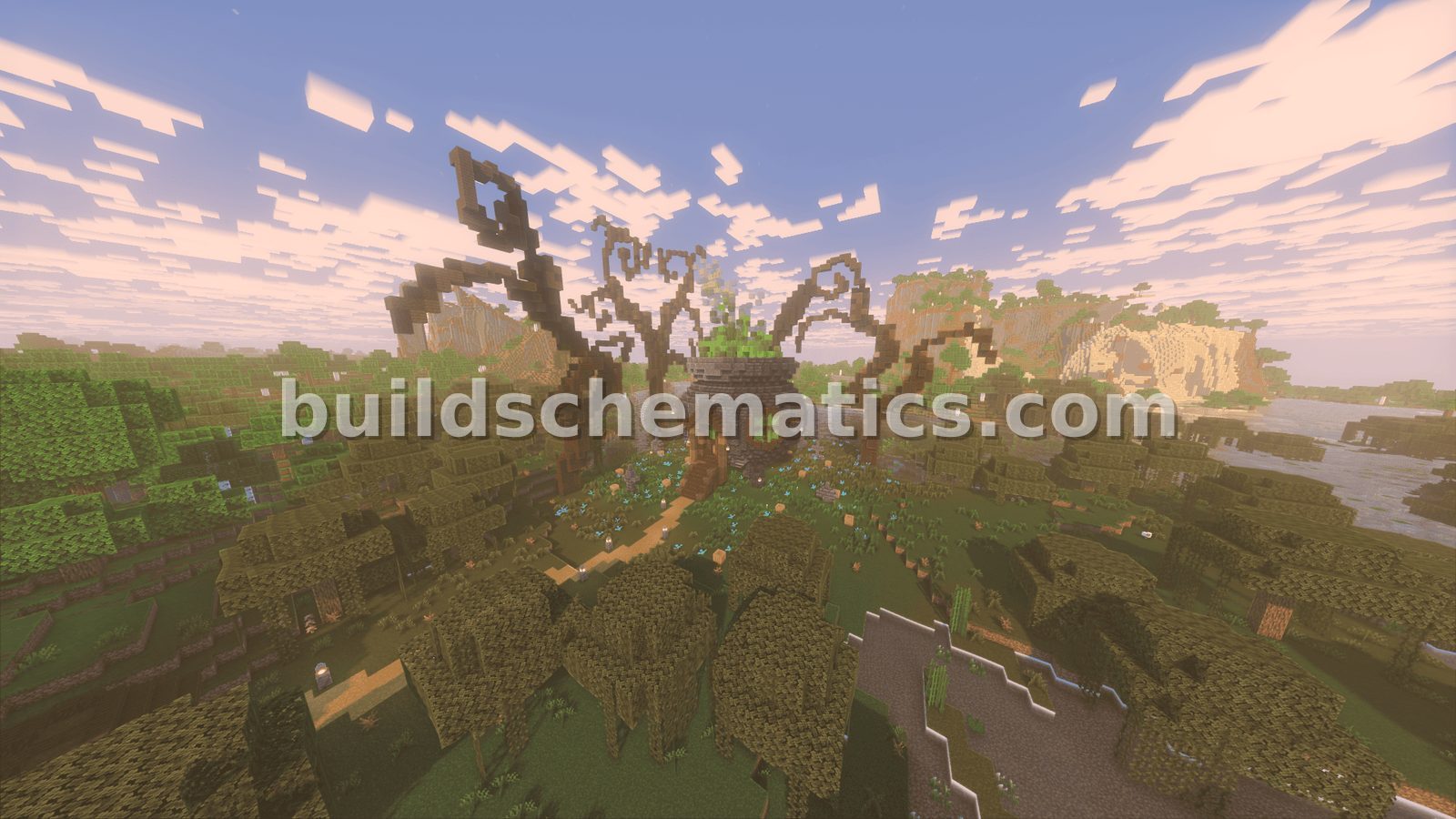 Giant Cauldron Witch Farm — view 3
