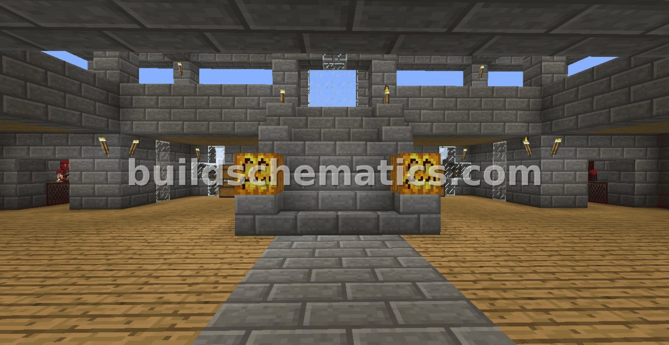 Minecraft Airport Terminal Building — view 2