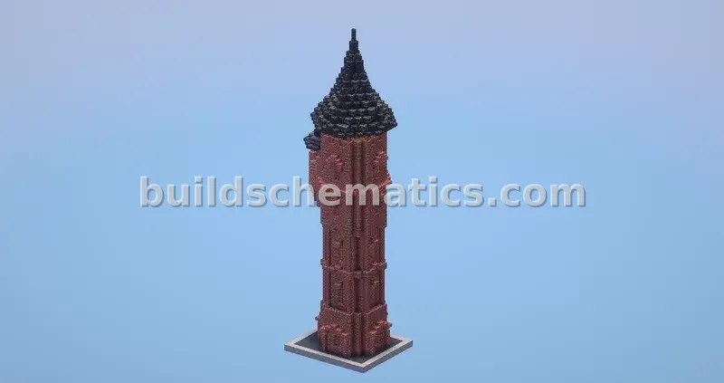 Bricks Tower - Medieval Style Structure