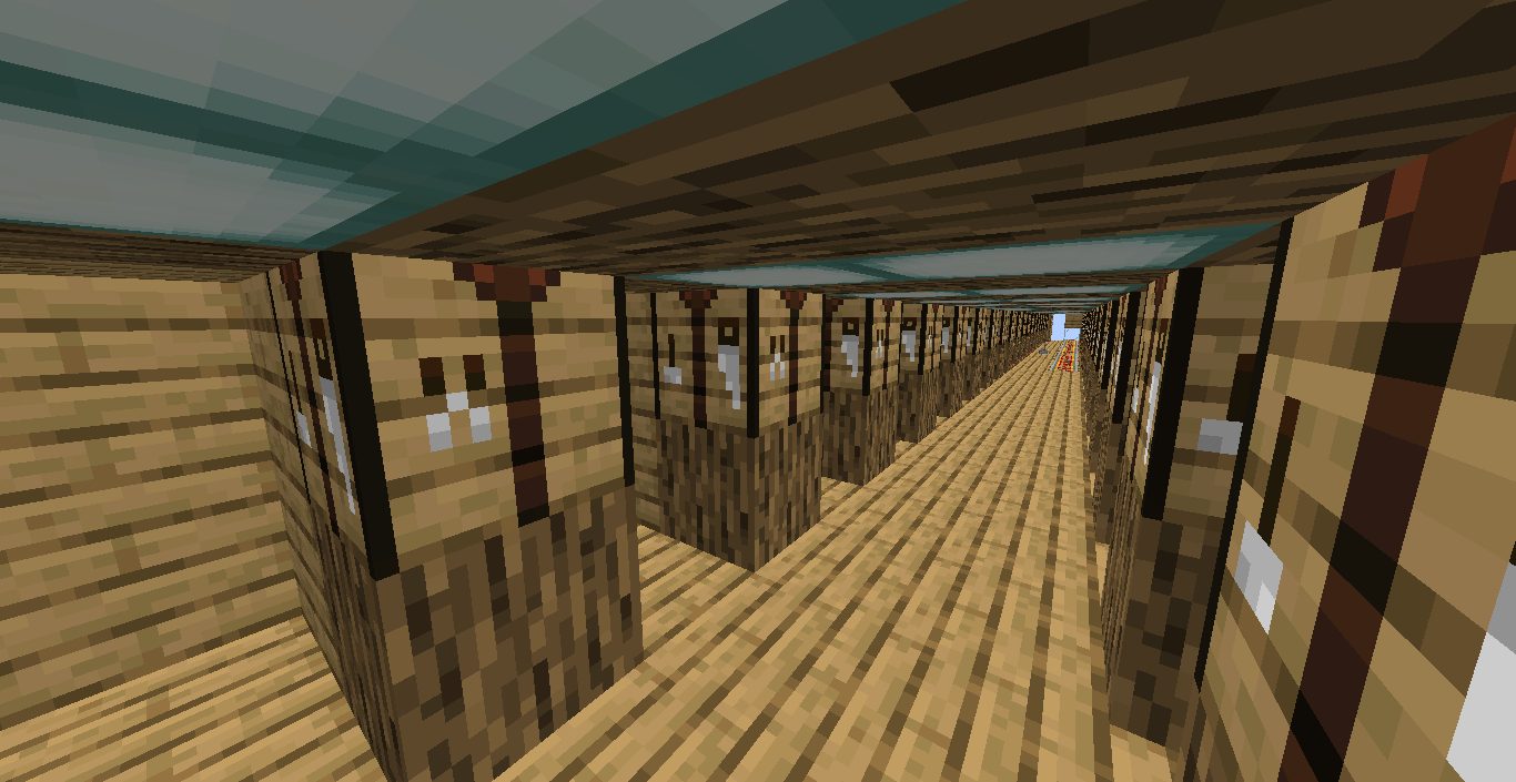 Adjustable Villager Trading Hall Design