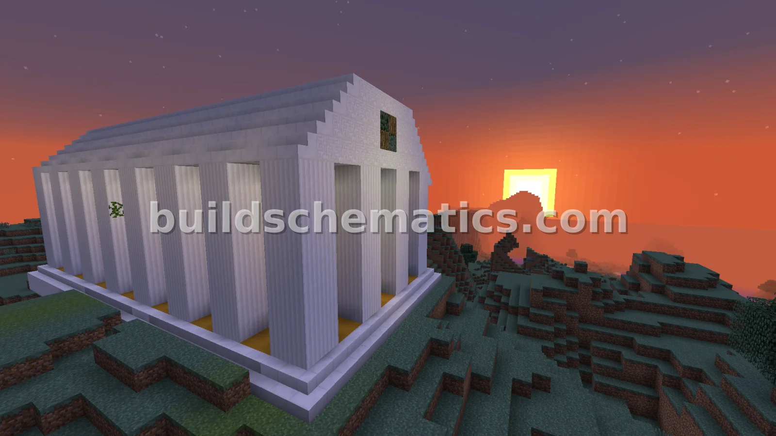 Nature Temple - Medium Build — view 3