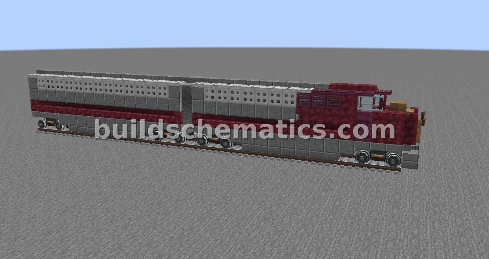 Santa Fe Super Chief Locomotive Replica — view 2