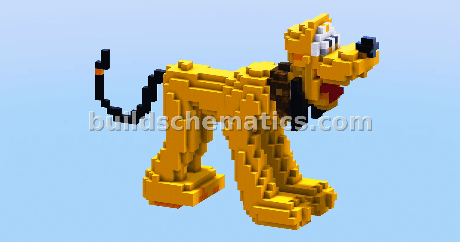 Disney Pluto from Mickey Mouse Statue