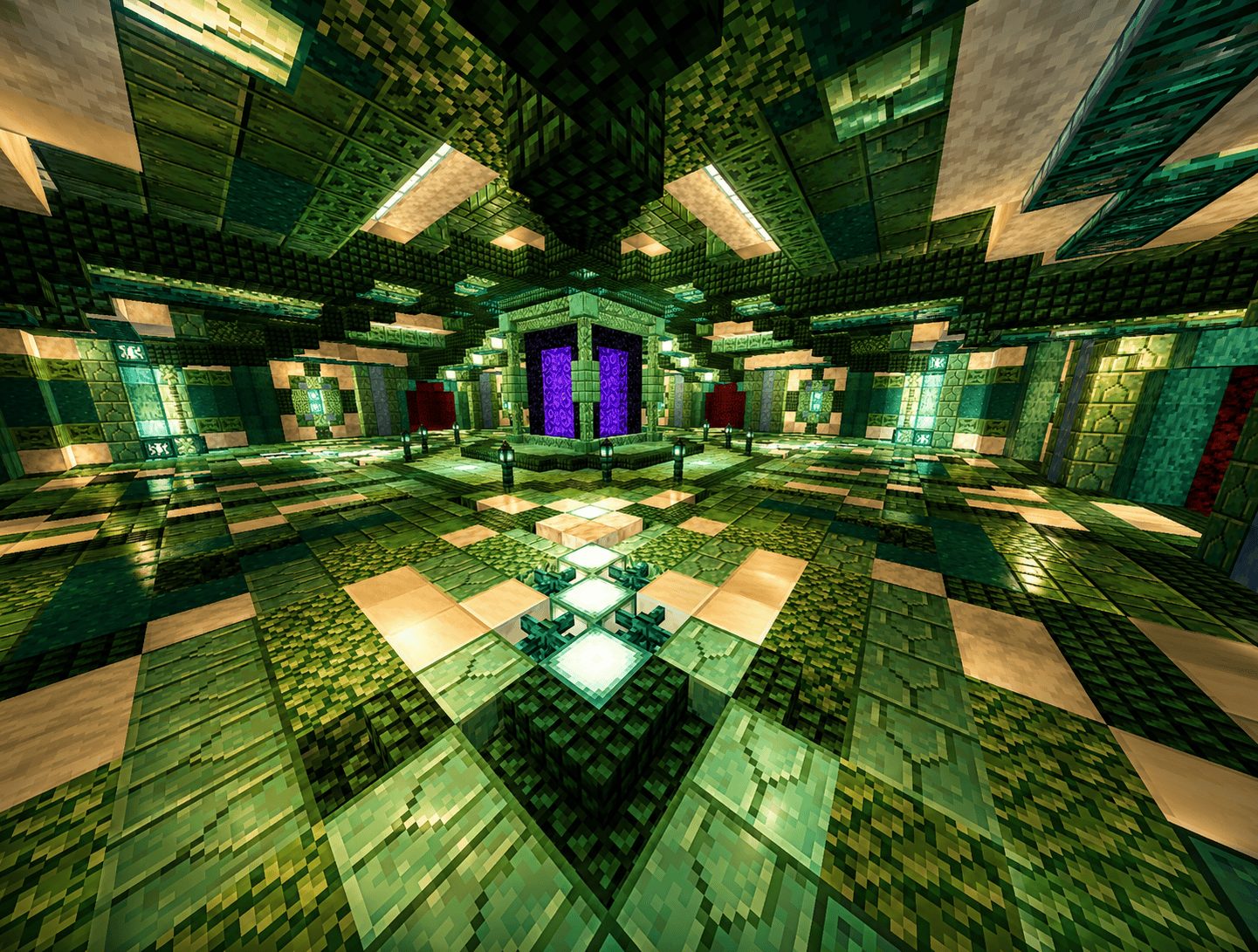 Nether Hub Transportation Base
