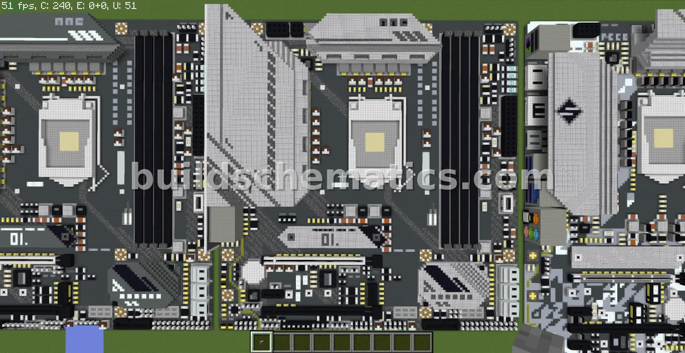 MSI Motherboard Voxel Art — view 2