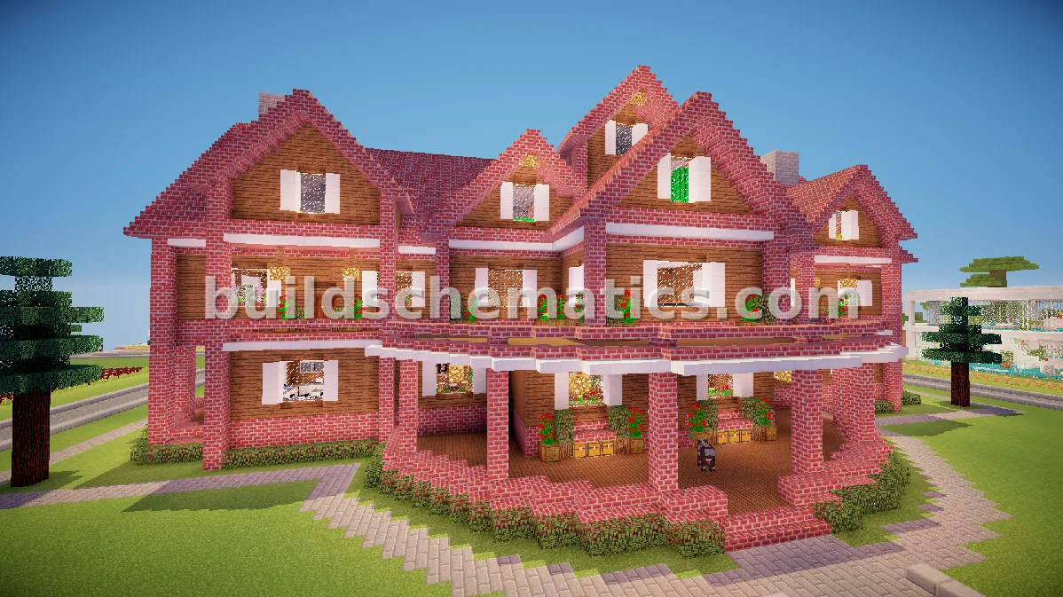 Modern Decorated House with Furniture