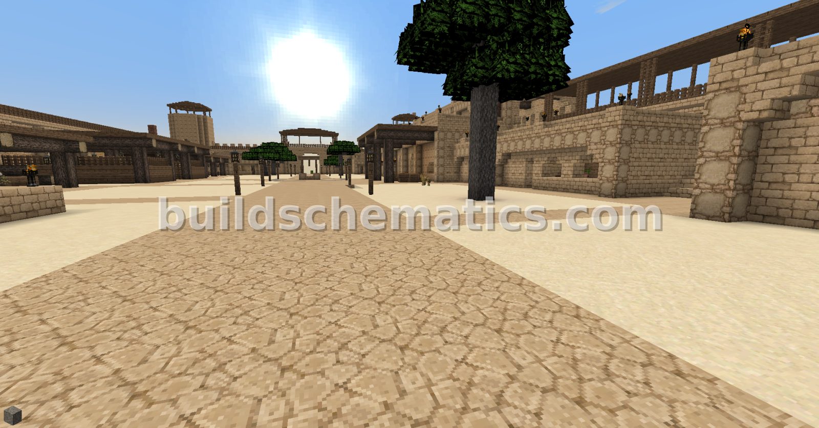 Desert Fortress Building