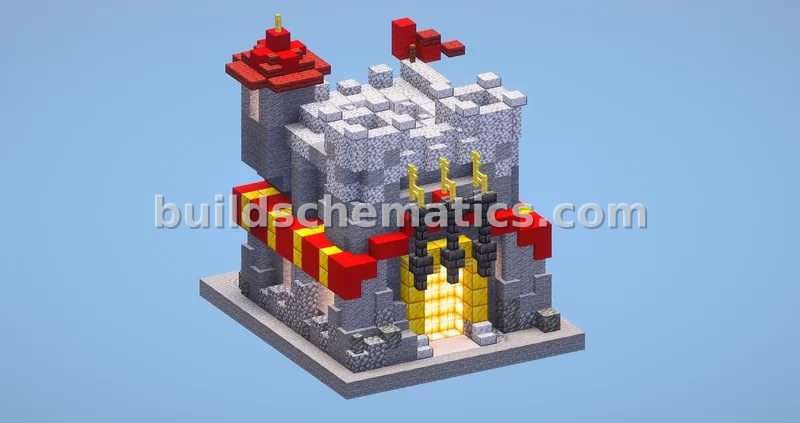 Medieval Clash of Clans Town Hall Level 11