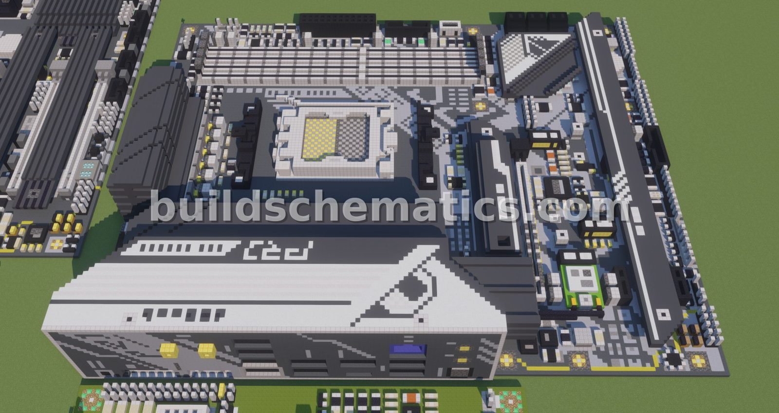 ASRock X670E Pro RS Motherboard Pixel Art — view 3
