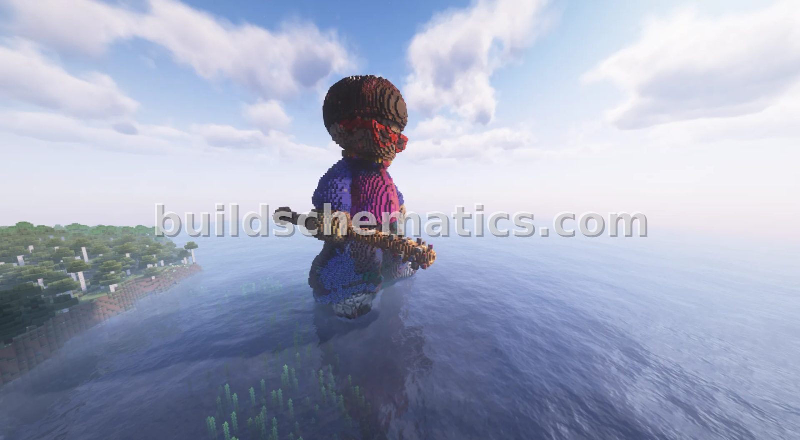 Oliver Tree Chibi Tribute Statue — view 2
