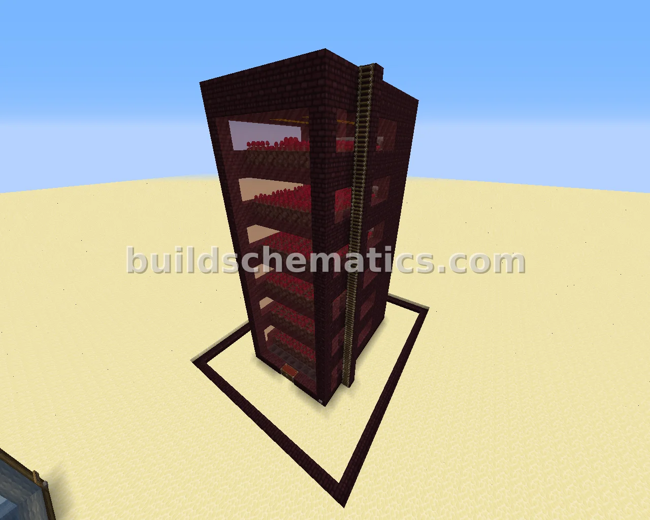 Stackable Nether Wart Farm - 8x8 — view 2