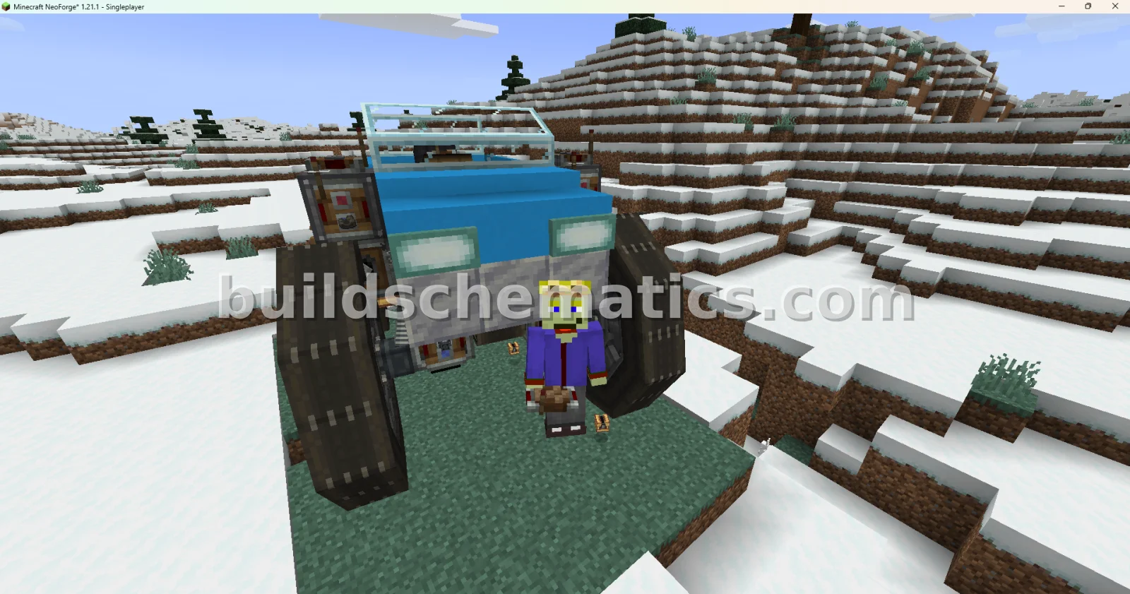 Offroad Monster Truck Vehicle — view 3