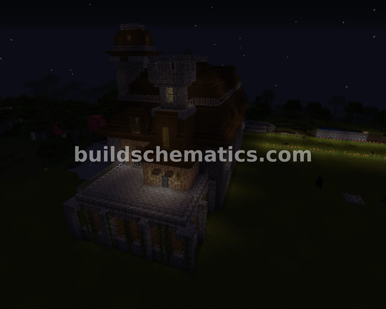Addams Family Mansion - Medium House — view 3