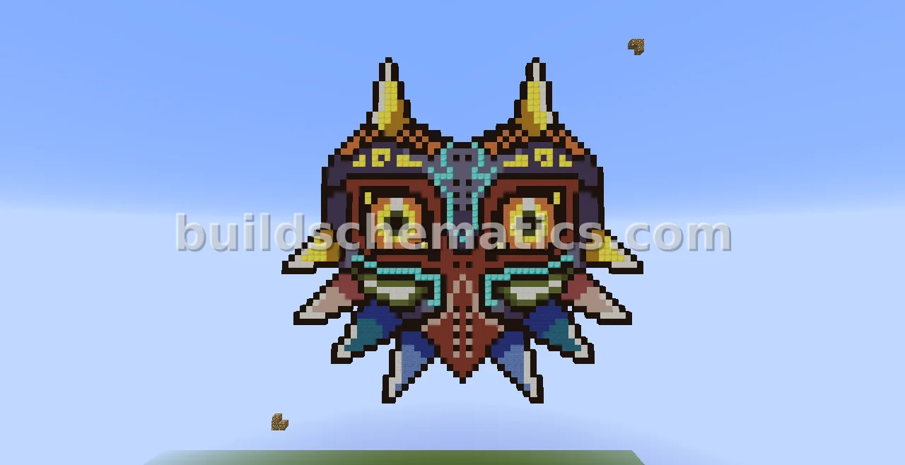 Majora's Mask 16-Bit Pixel Art
