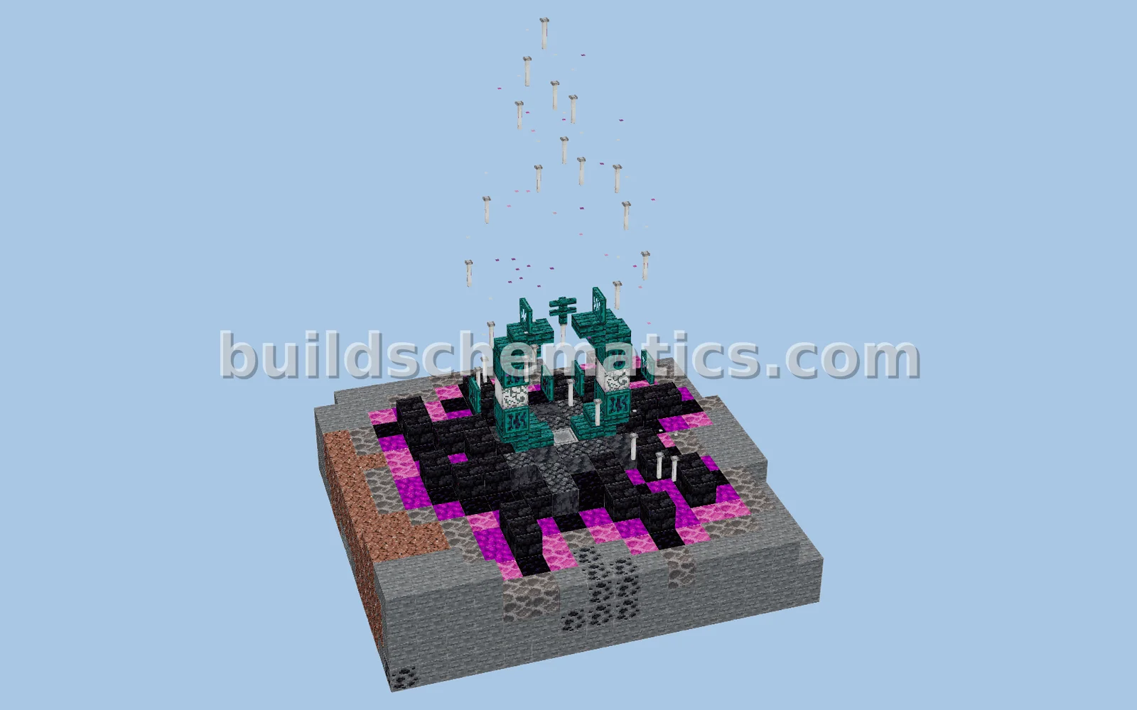 Nether Portal Travel Point Structure