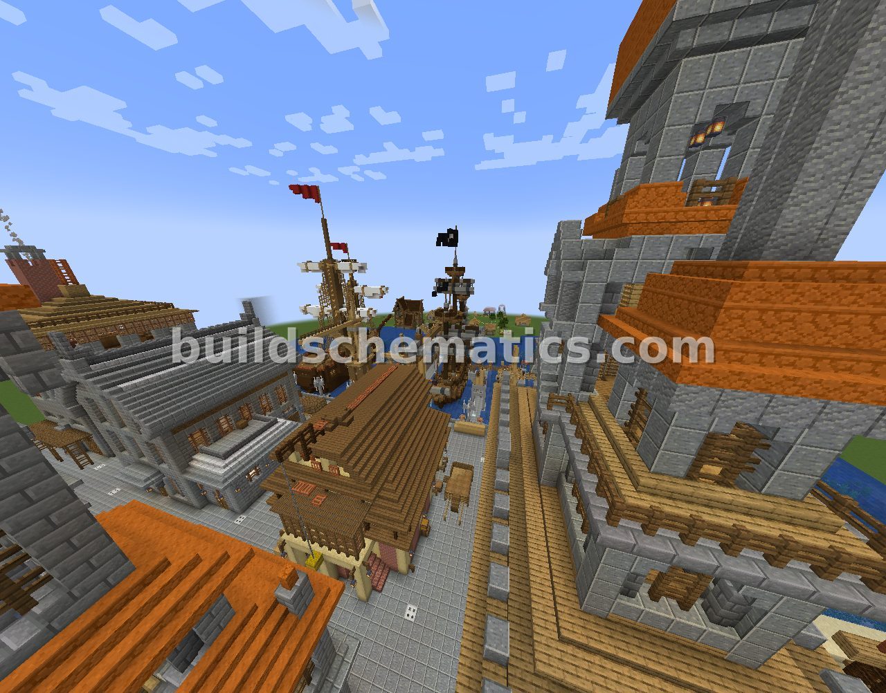 Port Town and Shipyard — view 4