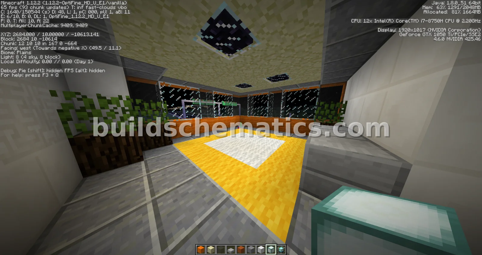 Tall Orange Quartz Apartment Building — view 3
