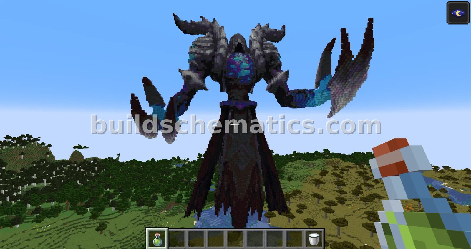 Dazhua Statue Minecraft Build — view 5