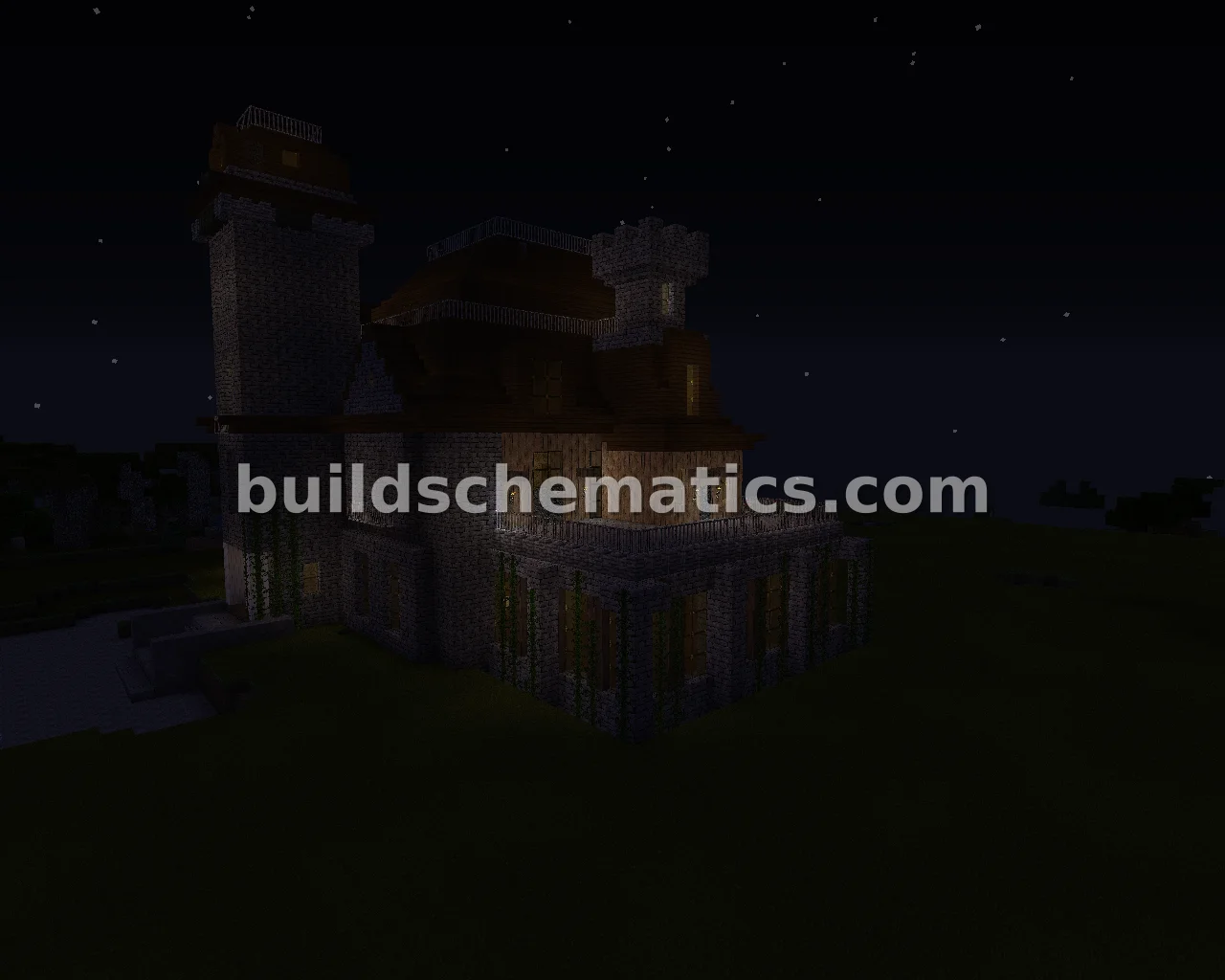 Addams Family Mansion - Medium House — view 2