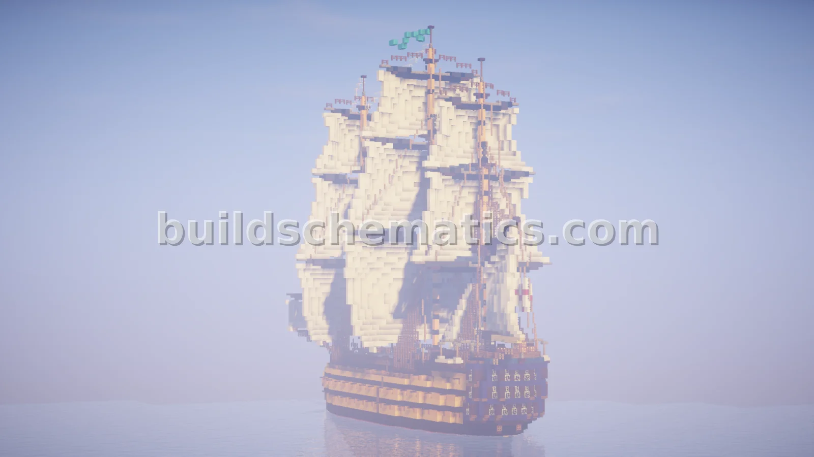 18th Century Man O War Ship — view 4