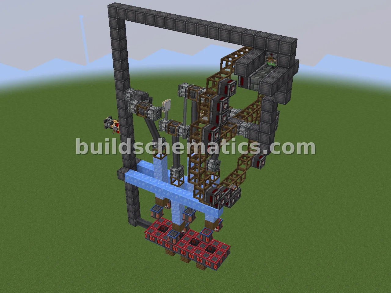 Magnetic Piston Engine Model