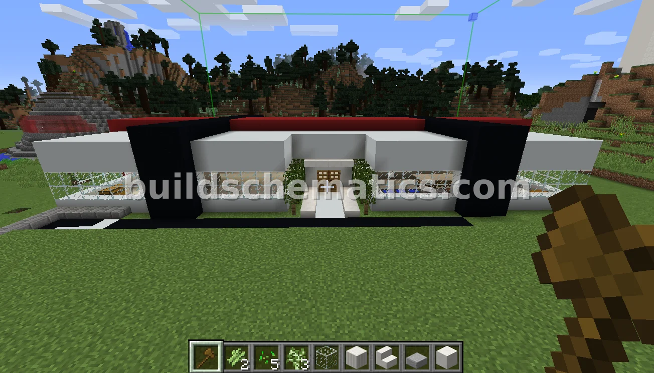 Modern I-Shaped Villa — view 2