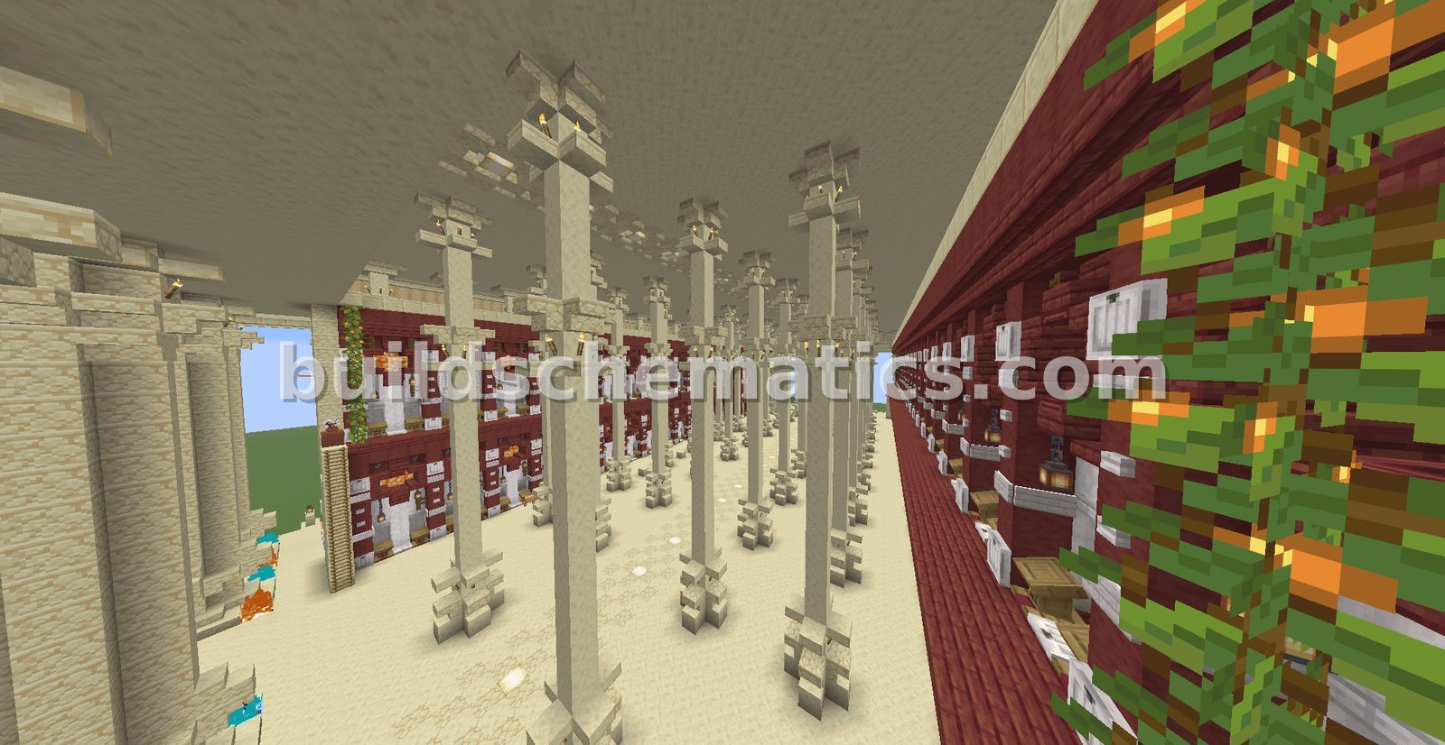 Trading Hall Structure — view 4