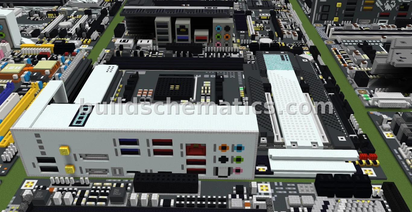 AMD X570S Aero G Motherboard Schematic — view 3