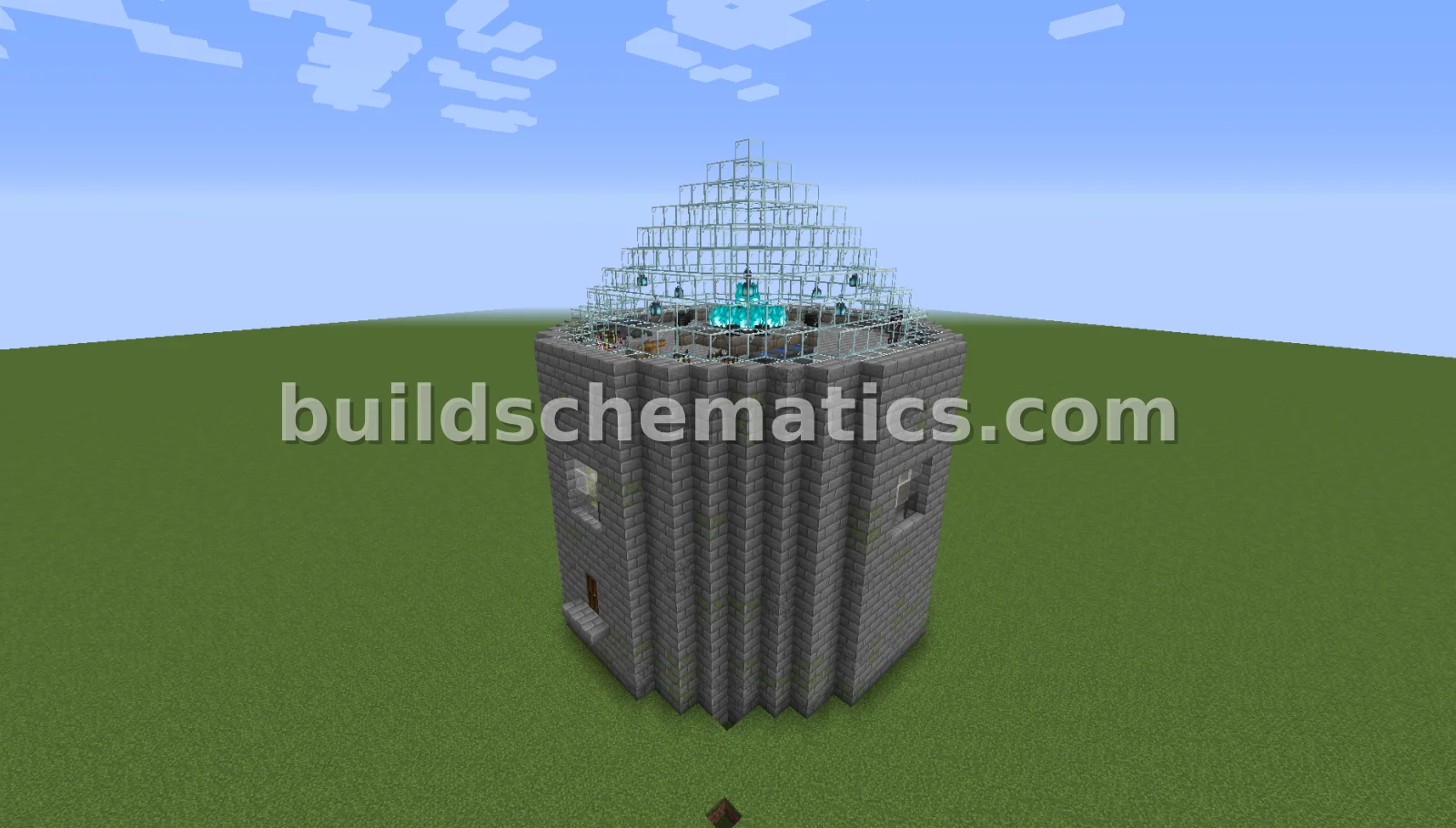 Warlock Tower Magical Minecraft Build