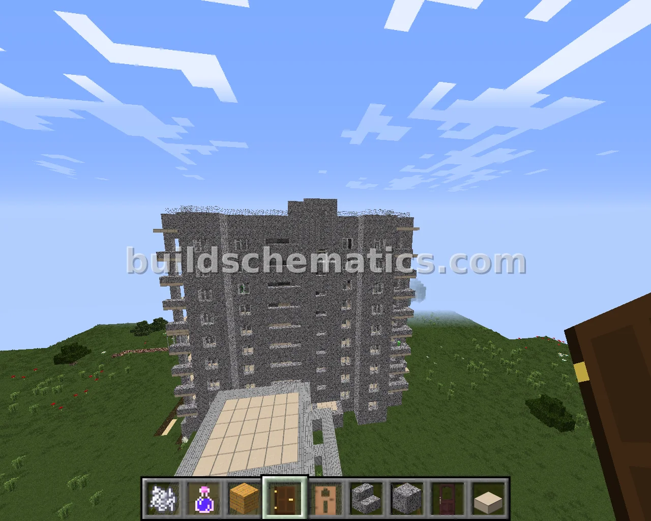 Nine-Story Apartment Building Series — view 2