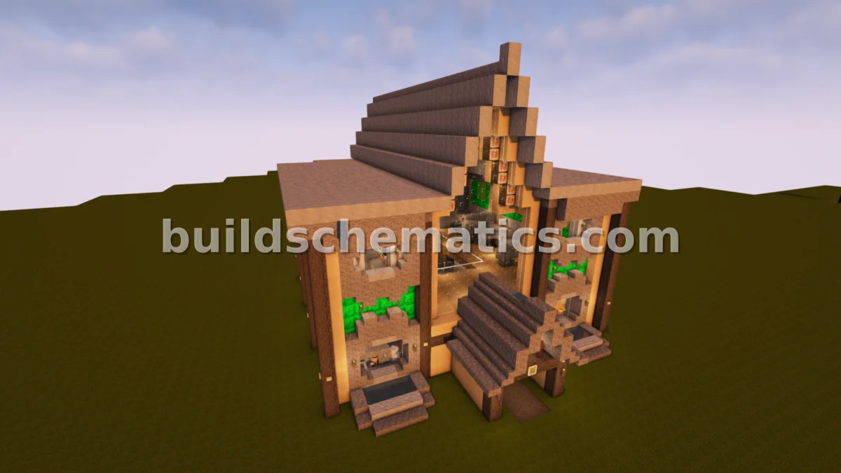 Villager Trading Hall and Market — view 2