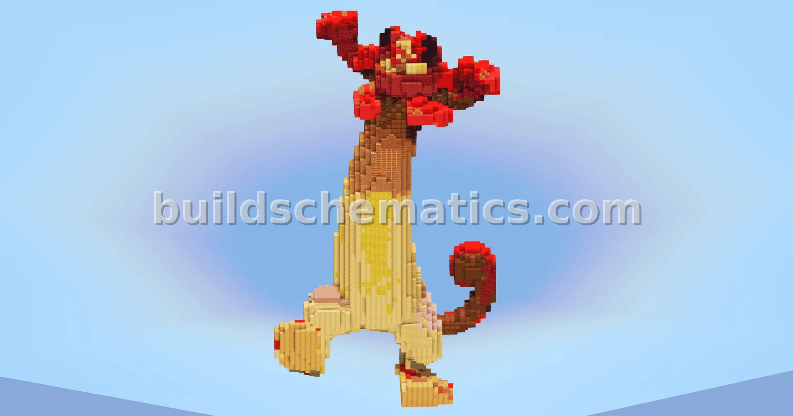 Gigantamax Meowth Statue