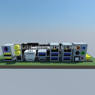 Computer Motherboard Model — view 2