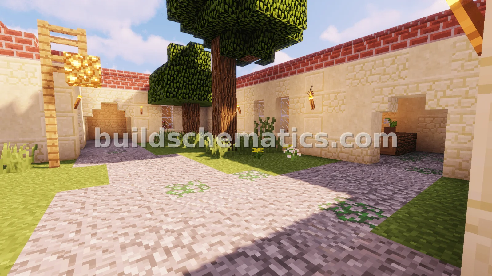 Roman Courtyard Garden — view 4