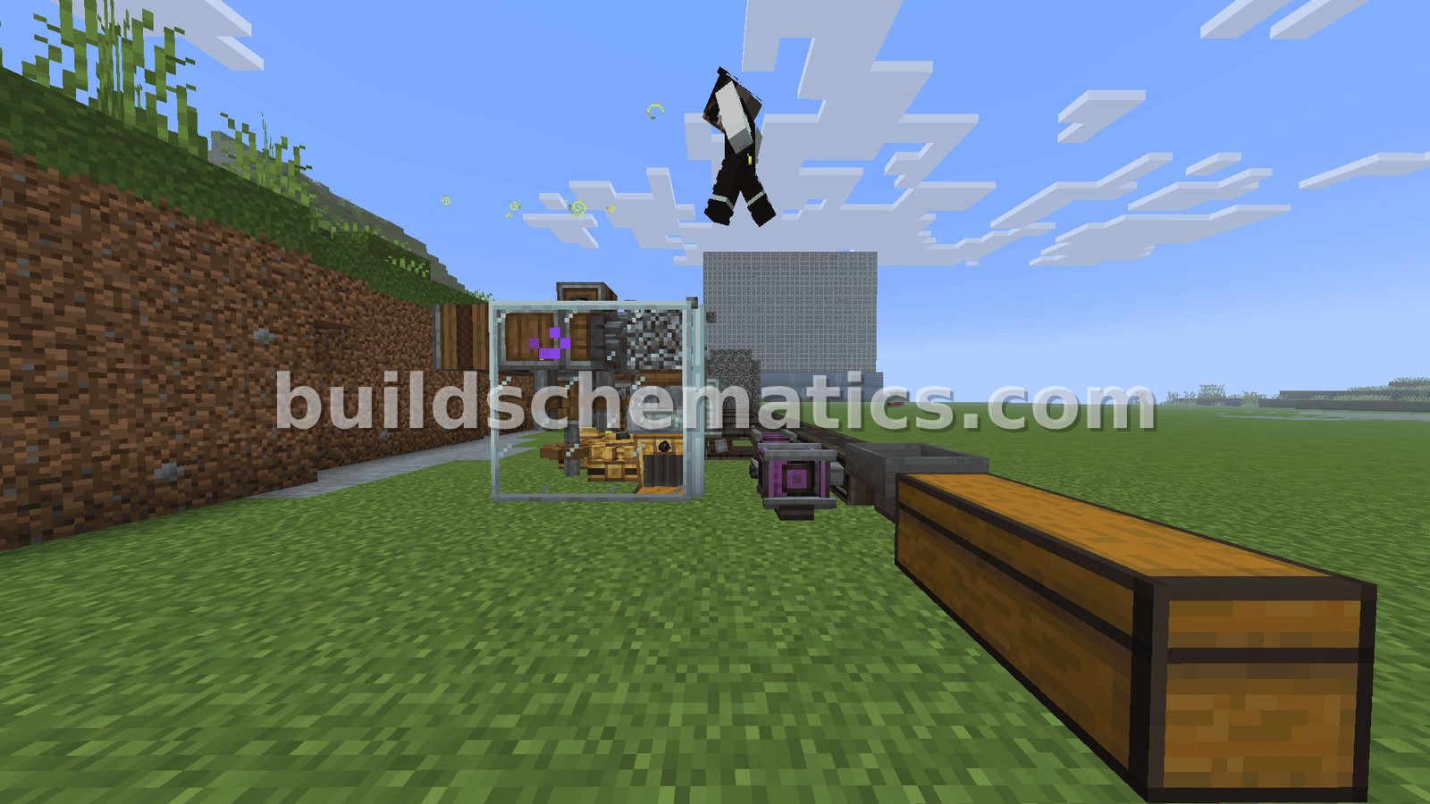 Compact Iron Farm For Create Mod — view 2