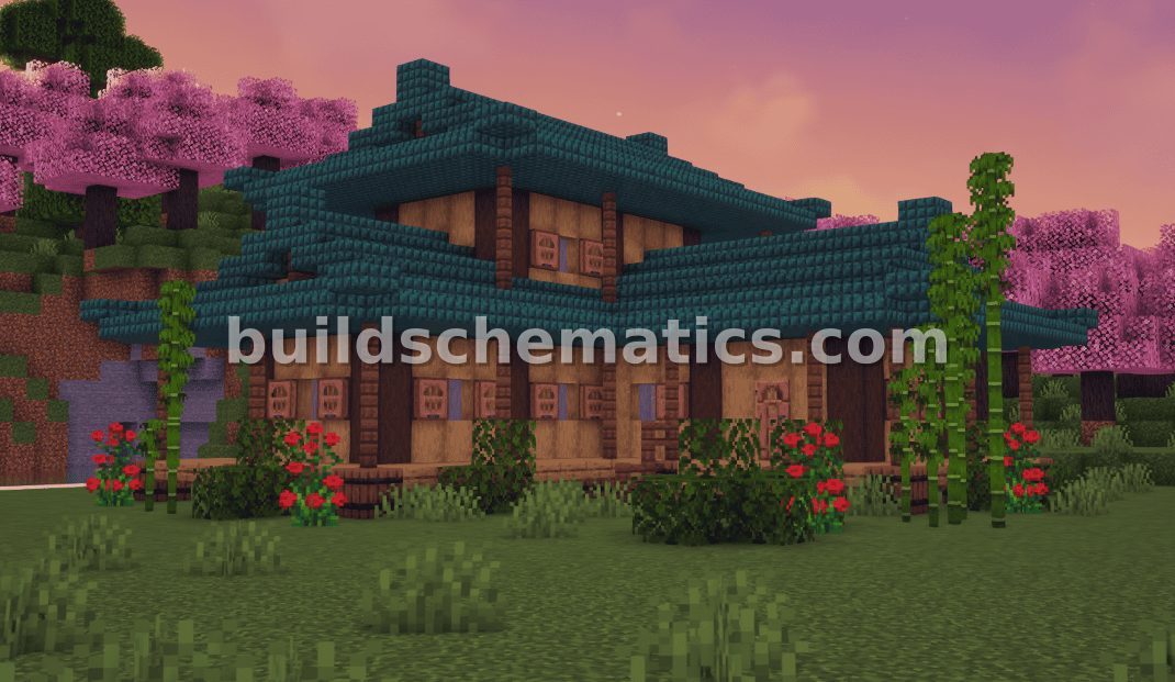 Japanese Style House Structure