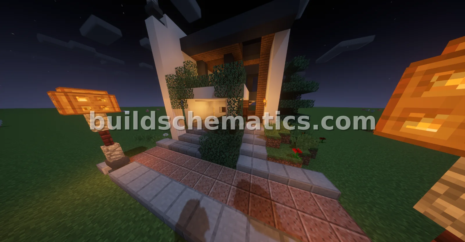 Medium Two-Story Modern House