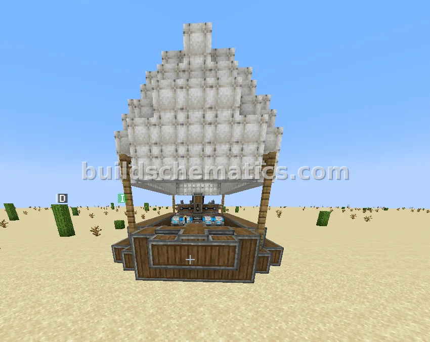 Simple Flying Airship Schematic — view 2