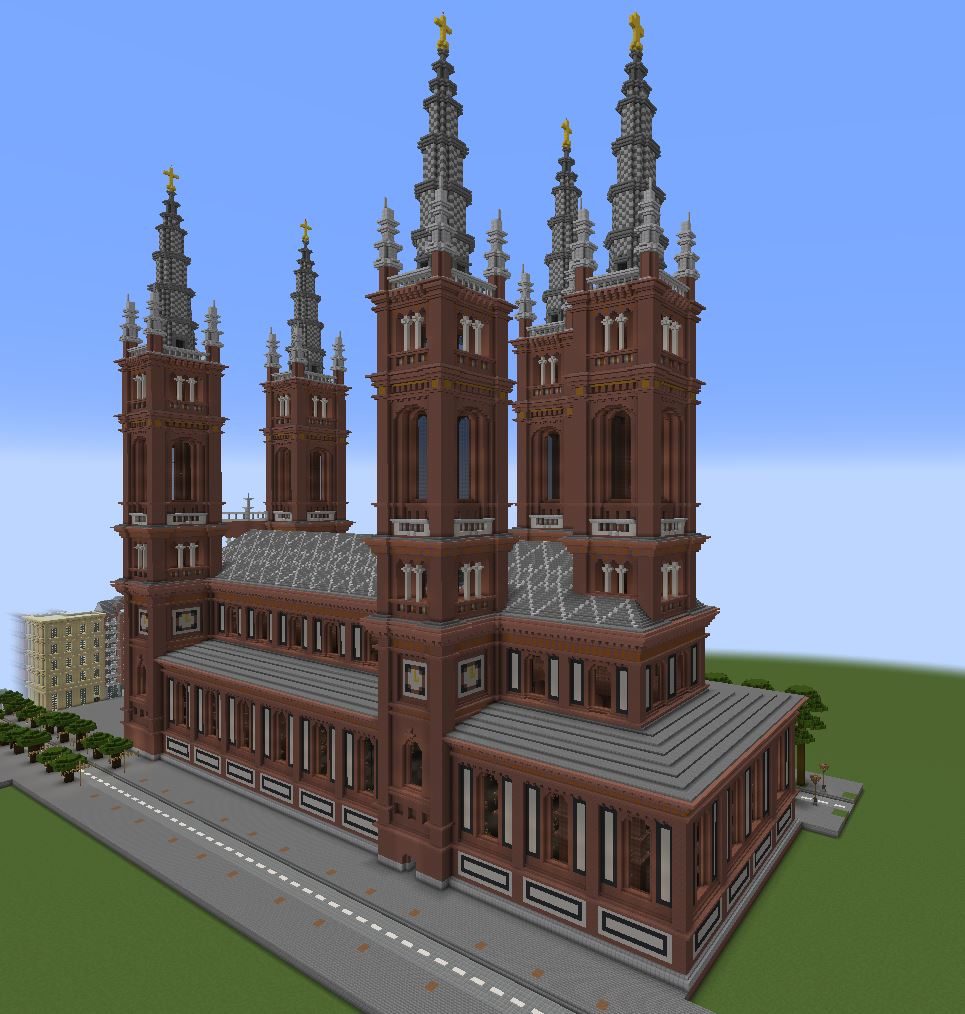 Ancient Brick Church Structure