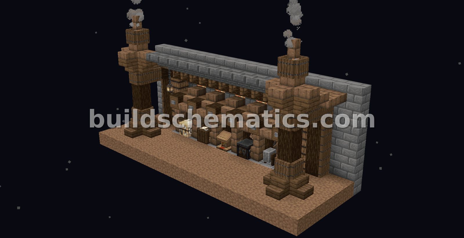 Spruce Adobe Trading Hall — view 5