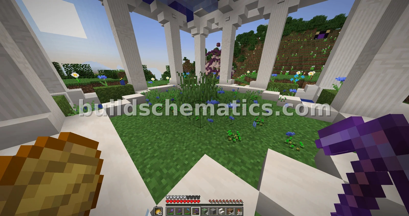 Cornflower Temple Flower Forest Farm — view 2