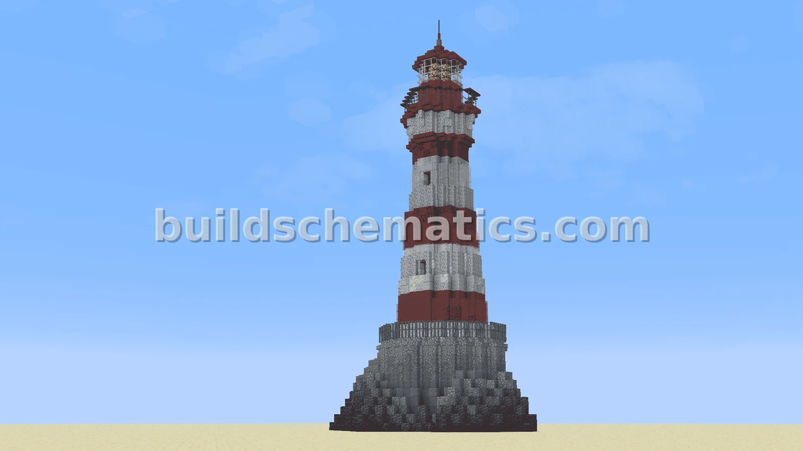 Coastal Lighthouse Build — view 2
