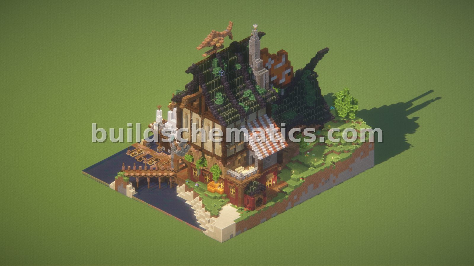 Medieval Sugar Cane Farm With Auto Smelter — view 3