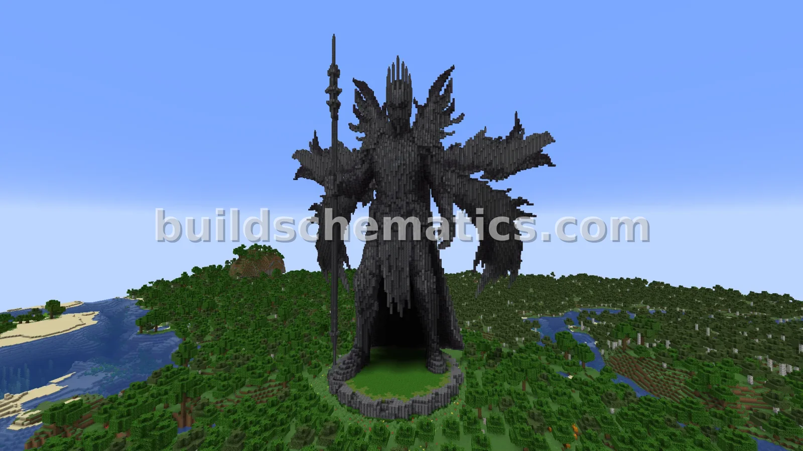 Lord of the Rings Sauron Concept Statue