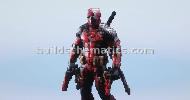 Deadpool Statue